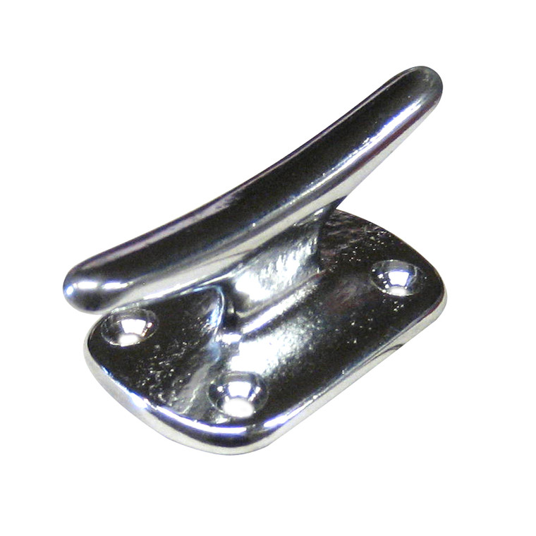 Whitecap Fender Cleat - CP\/Brass - 2" [S-0976C]