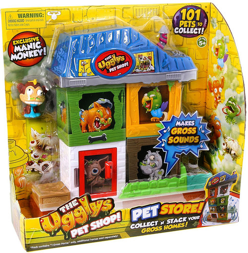 The Ugglys Pet Shop Series 1 Pet Store Mini Figure Set
