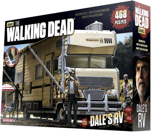 McFarlane Toys Walking Dead Dale's RV Building Set #14528