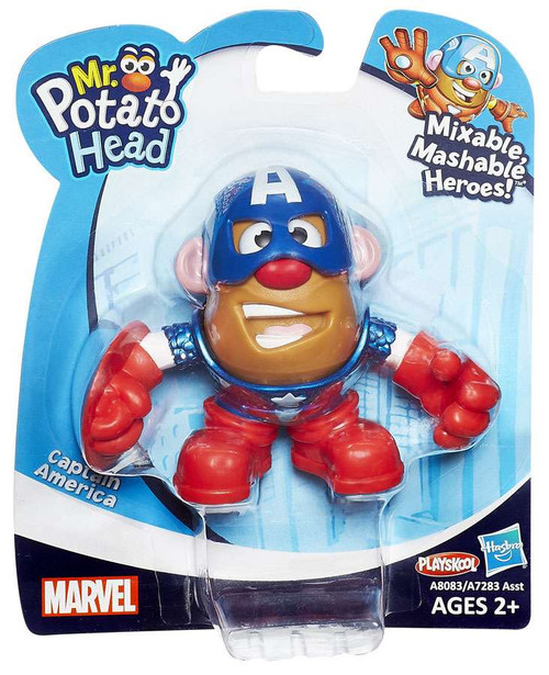 Marvel Playskool Mixable, Mashable Heroes! Captain America Mini Mr. Potato Head