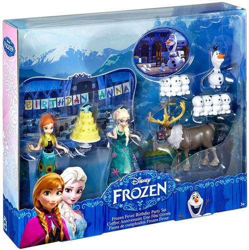 Disney Frozen Frozen Fever Birthday Party Figure Set