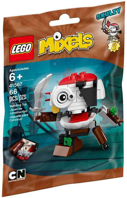 LEGO Mixels Series 8 Skulzy Set #41567 [Bagged]