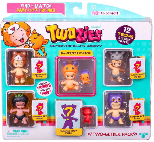 Twozies Series 1 Two-Gether Pack Figure 12-Pack