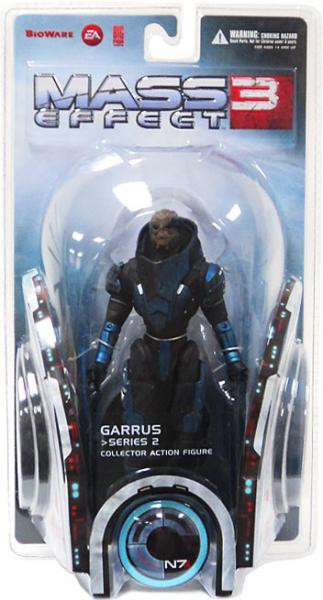 Mass Effect 3 Series 2 Garrus Action Figure [Damaged Package]
