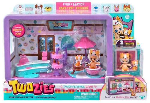 Twozies Series 1 Two-Playful Cafe Mini Playset