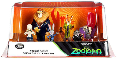 Disney Zootopia 6-Piece PVC Figure Play Set