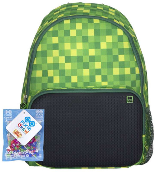 Pixie Crew Leisure Time Green & Black Backpack