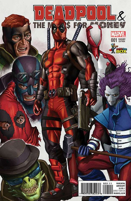 Deadpool Deapool & The Mercs for Money #1 Color Variant Cover Comic Con Box Comic Book [Polybagged, Greg Horn]