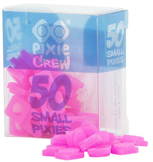 Pixie Crew Small Pixies Neon Pink 50 Count Sachet