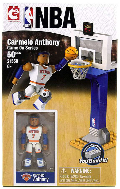 NBA New York Knicks C3 Construction Carmelo Anthony Building Set #21558 [Game on Series]