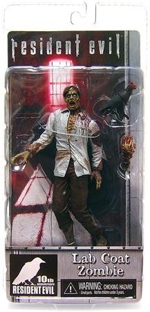 NECA Resident Evil 10th Anniversary Lab Coat Zombie Exclusive Action Figure