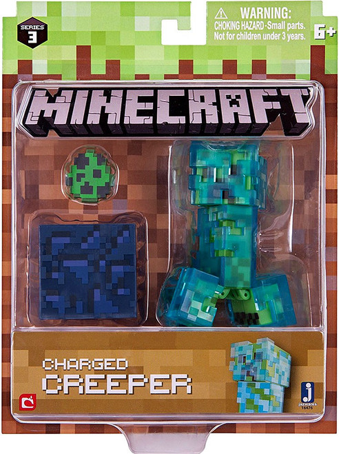 Minecraft Series 3 Charged Creeper Action Figure Set