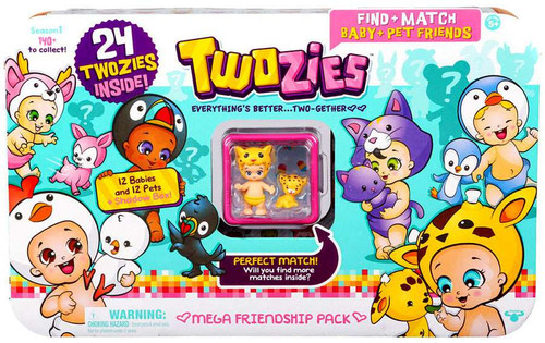 Twozies Series 1 Mega Friendship Pack Figure 24-Pack