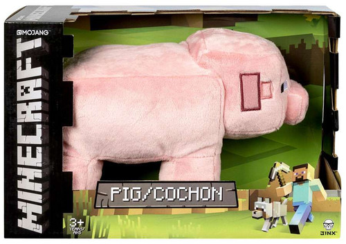 Minecraft Pig 12-Inch Plush