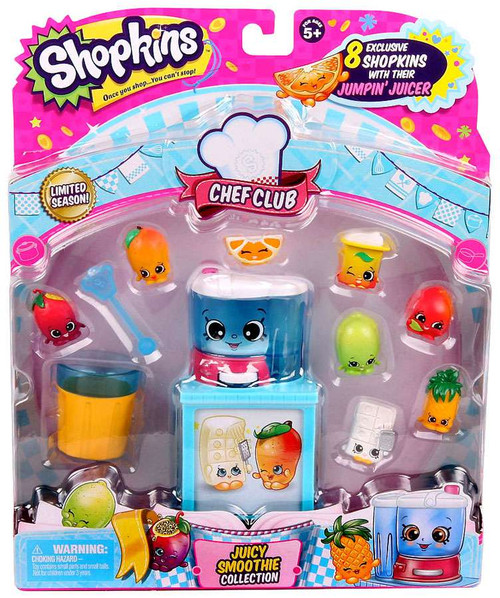 Shopkins Season 6 Chef Club Juicy Smoothie Mini Figure 9-Pack