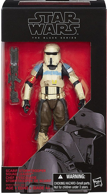 Star Wars Rogue One Black Series Scarif Stormtrooper Squad Leader Action Figure