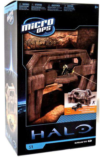 McFarlane Toys Halo Micro Ops Series 1 High Ground Gate Box Set [Damaged Package]