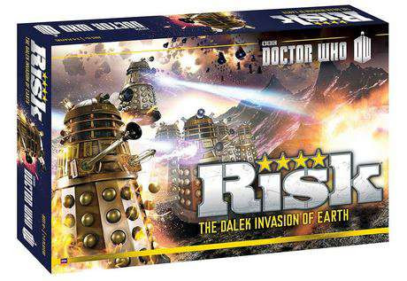 Doctor Who Risk Board Game [The Dalek Invasion of Earth, Damaged Package]