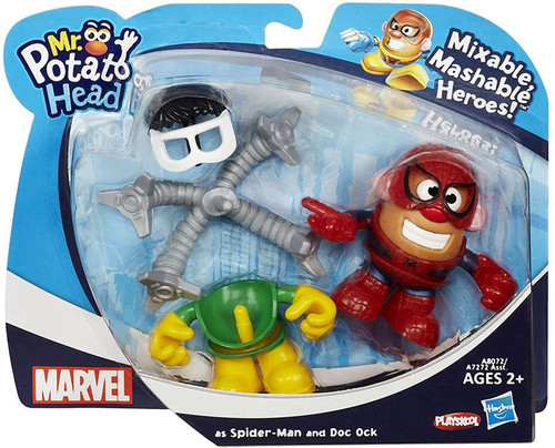 Marvel Playskool Mixable, Mashable Heroes! Spider-Man & Doc Ock Mr. Potato Head