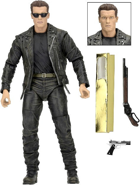 NECA Terminator 2 Judgment Day T-800 Action Figure [25th Anniversary 3D Release] (Pre-Order ships March)