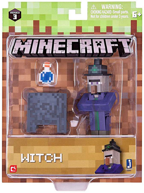 Minecraft Series 3 Witch Action Figure Set