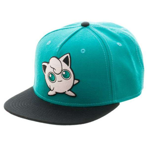 Pokemon Jigglypuff Color Block Snapback Cap Apparel