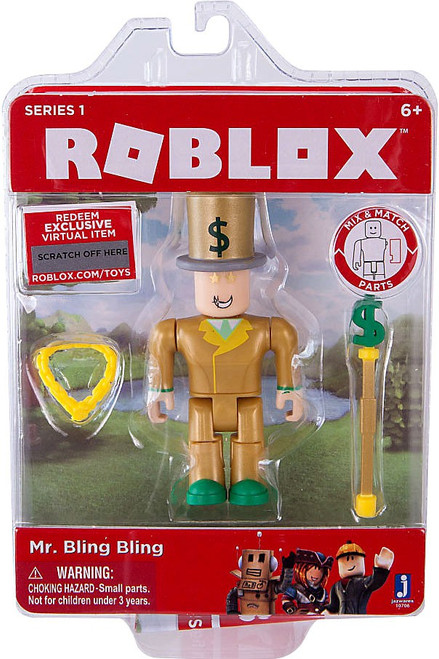 Roblox Series 1 Mr. Bling Bling Mini Action Figure