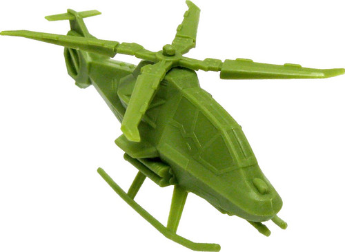 The Corps Elite Attack Helicopter 4-Inch Army Men Minifigures [Olive Green]