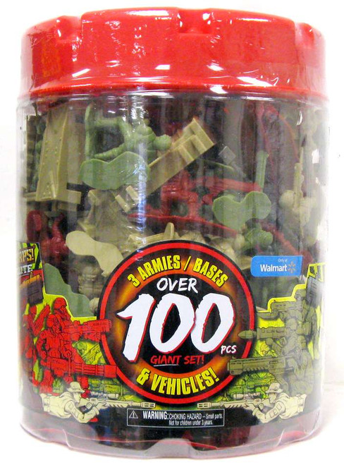 The Corps Elite 3 Army Set 1.75-Inch Army Men Minifigures