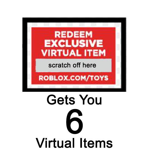 Roblox Redeem 6 Virtual Items Online Code