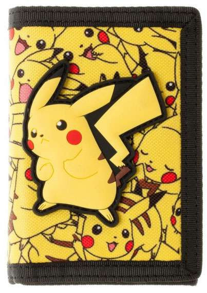 Pokemon Pikachu Velcro Wallet Apparel (Pre-Order ships March)