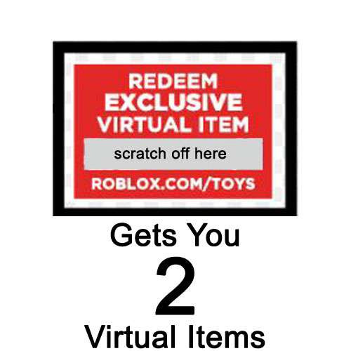 Roblox Redeem 2 Virtual Items Online Code