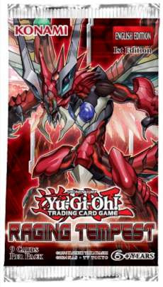 YuGiOh Raging Tempest Booster Pack