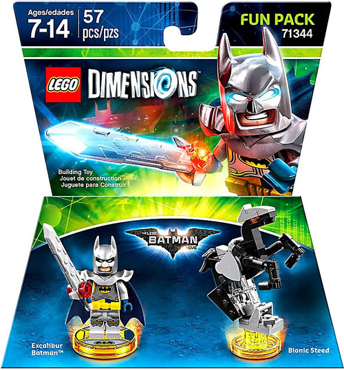LEGO Dimensions LEGO Batman Movie Excalibur Batman Exclusive Fun Pack #71344