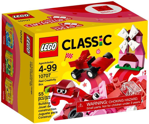 LEGO Classic Red Creativity Box Set #10707