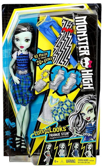 Monster High Lots of Looks Frankie Stein Doll [Daughter of Frankenstein]