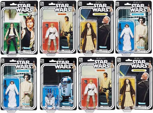 Star Wars A New Hope Black Series 40th Anniversary Factory Sealed Case of 8 Action Figures Factory Sealed Case of 8 Action Figures (Pre-Order ships March)