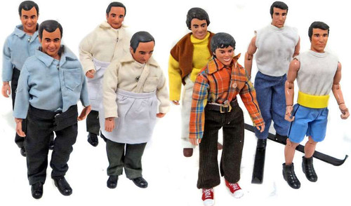 Happy Days Series 1 LOT of 8 Action Figures