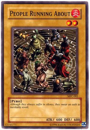 YuGiOh Magician's Force Common People Running About MFC-001