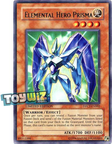 YuGiOh GX 2008 Collector Tin Ultra Rare Elemental Hero Prisma DPCT-EN002