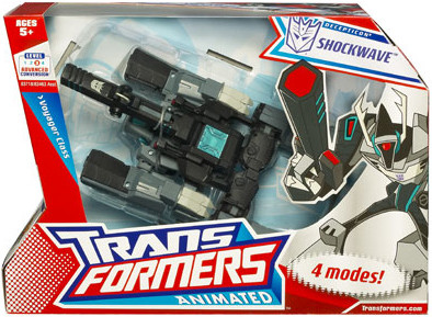 Transformers Animated Shockwave Voyager Action Figure