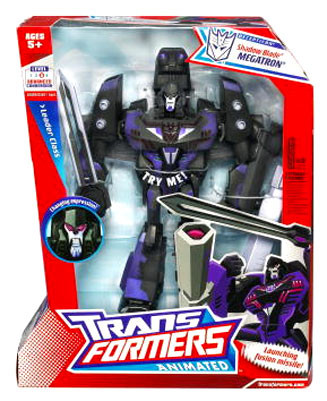 Transformers Animated Leader Shadow Blade Megatron Leader Action Figure