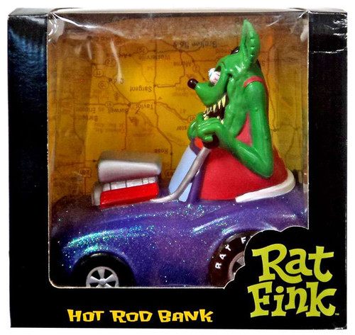 Funko Kustom Kulture Rat Fink Hot Rod Bank