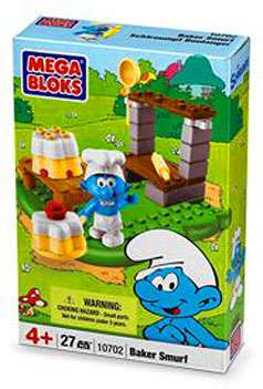 Mega Bloks The Smurfs Baker Smurf Set #10702