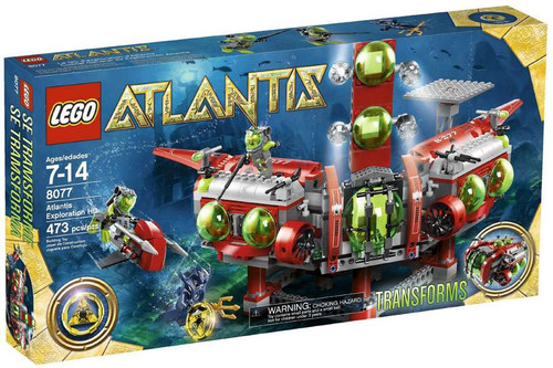 LEGO Atlantis Exploration HQ Set #8077
