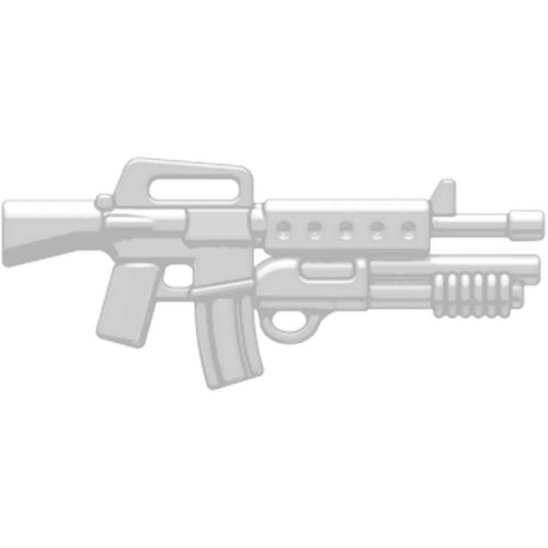 BrickArms Weapons M16-DBR Masterkey 2.5-Inch [White]