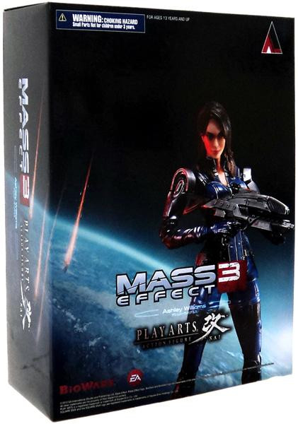 Mass Effect 3 Play Arts Kai Ashley Williams Action Figure