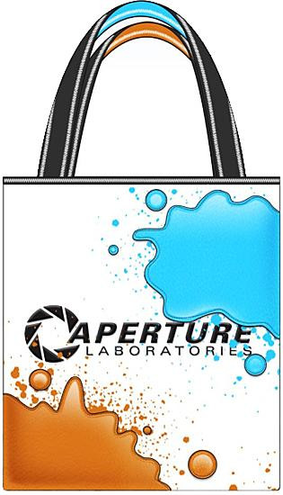 Portal 2 Aperture Laboratories Tote Bag