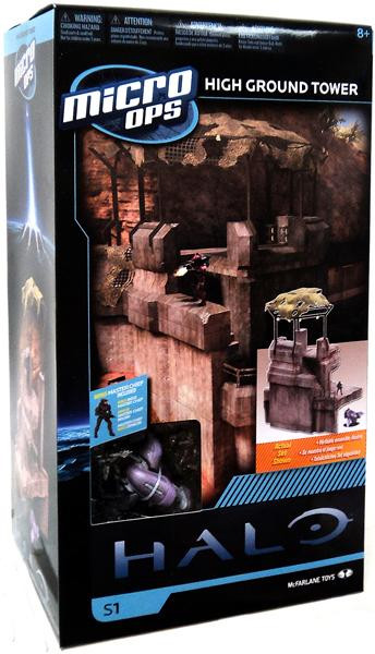 McFarlane Toys Halo Micro Ops Series 1 High Ground Tower Box Set