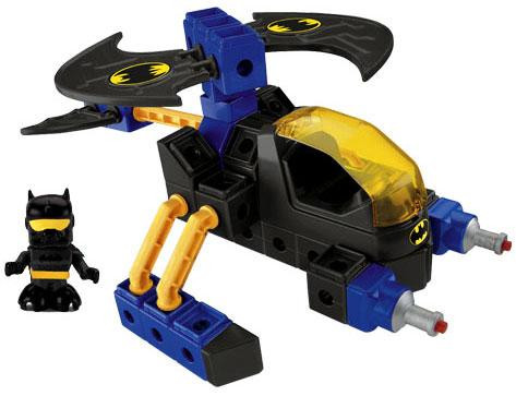 Fisher Price Trio DC Super Friends Batwing Playset